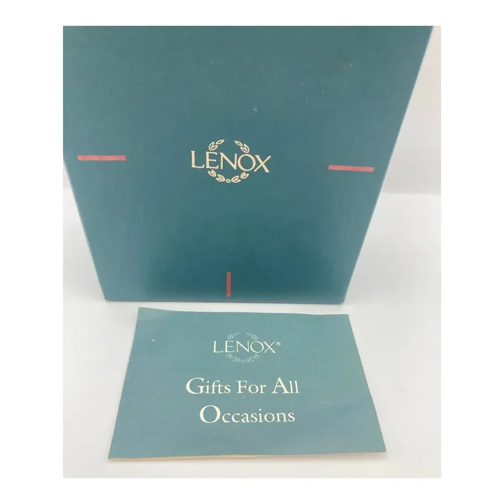Lenox Songs of Christmas Collection Music Box Bell-We wish you a Merry Christmas